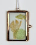 Glass Frame Relief Print Art (Mini)-Who's the Brains in the Family