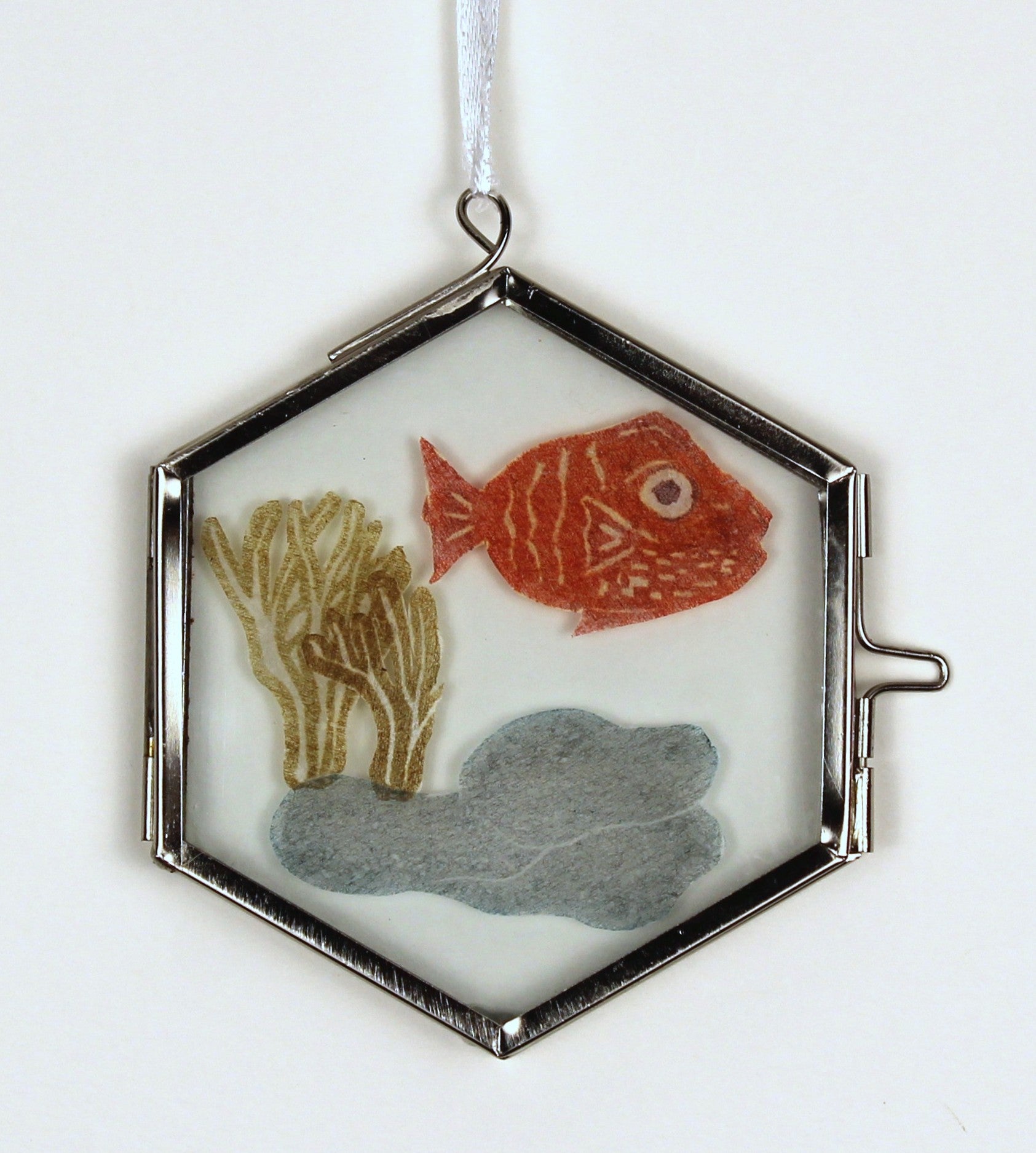 Glass Frame Relief Print Art (Small)-Spicy