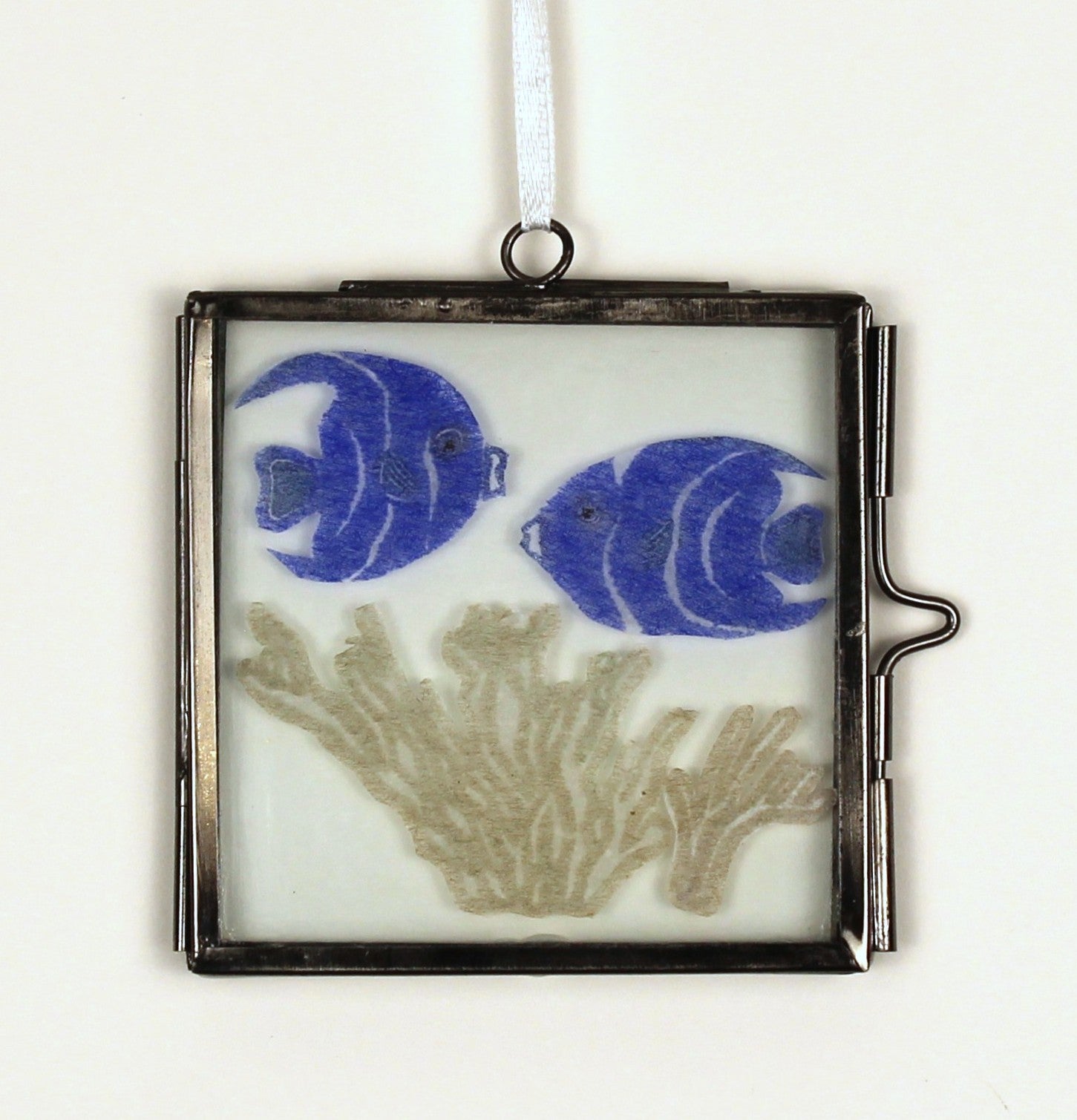 Glass Frame Relief Print Art (Small)- Double the Fun