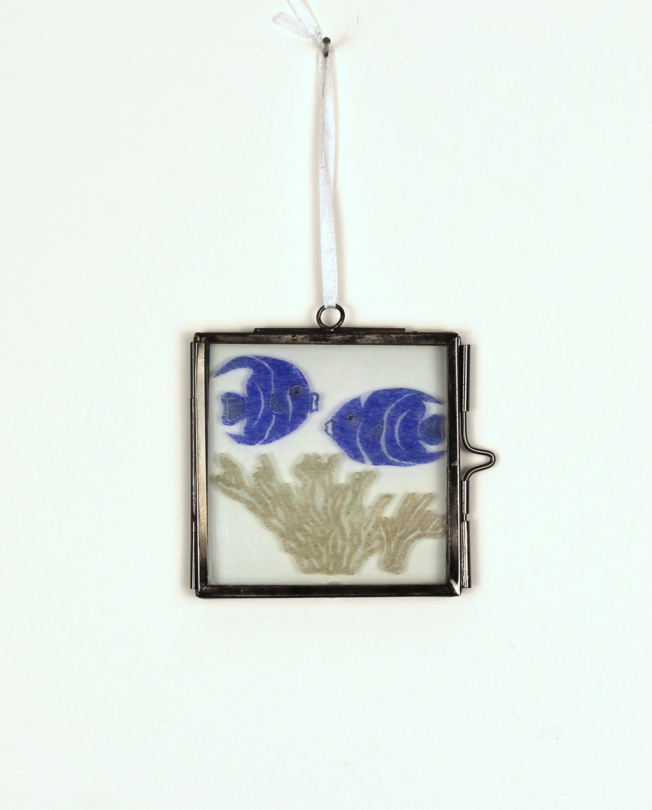 Glass Frame Relief Print Art (Small)- Double the Fun