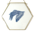 Glass Frame Relief Print Art (Large)-Gone Fishin'