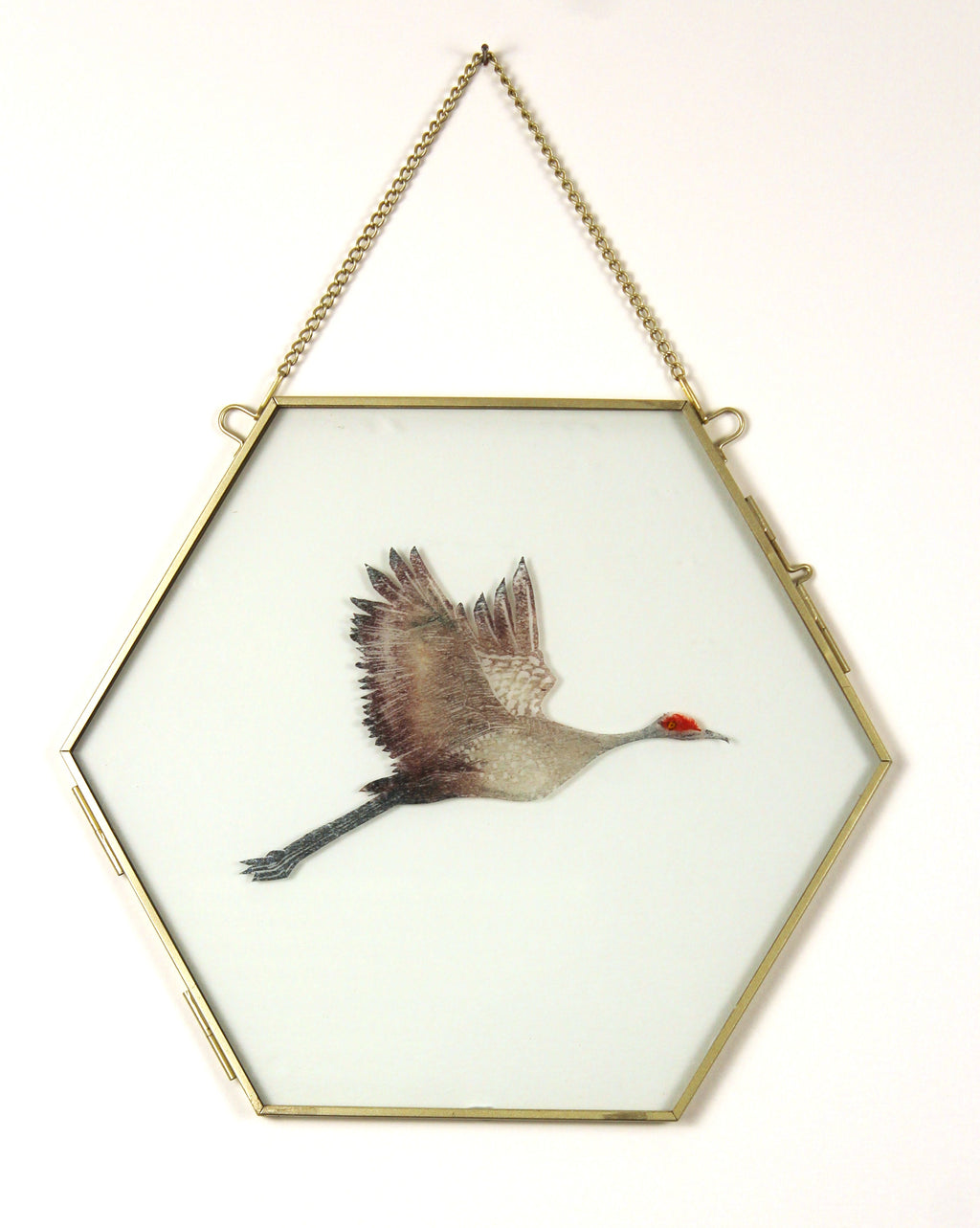 Glass Frame Relief Print Art (Large)-Lift Off