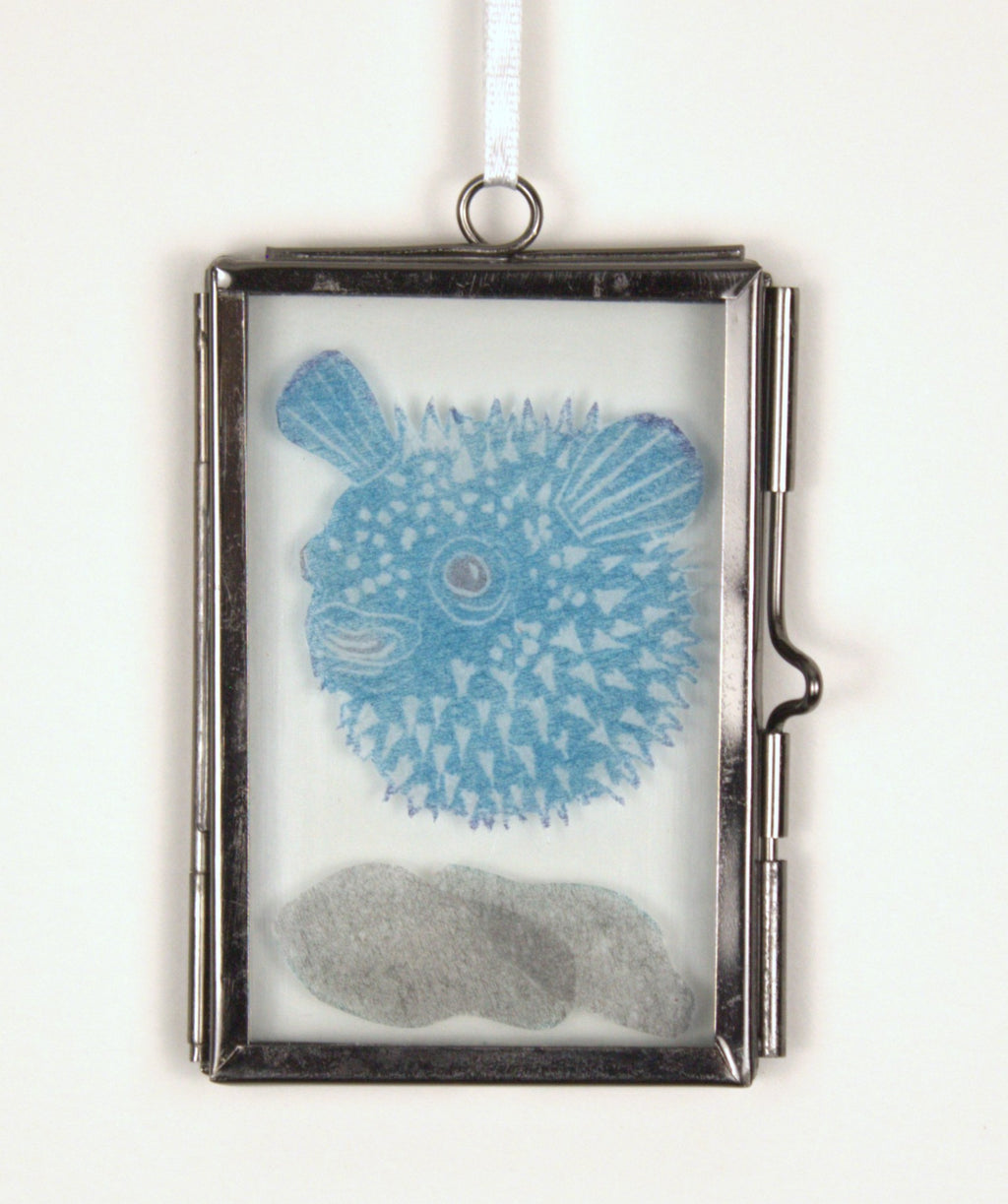 Glass Frame Relief Print Art (Mini)-Oh It's Just You