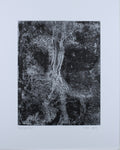 Botanical Monotype Relief Print-Rooted in Silver