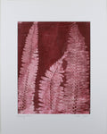 Botanical Monotype Relief Print-Rose Colored Glasses